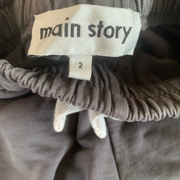 Main Story Skate Shorts Organic Cotton fleece Dark Shadow 2T - Picture 5 of 7